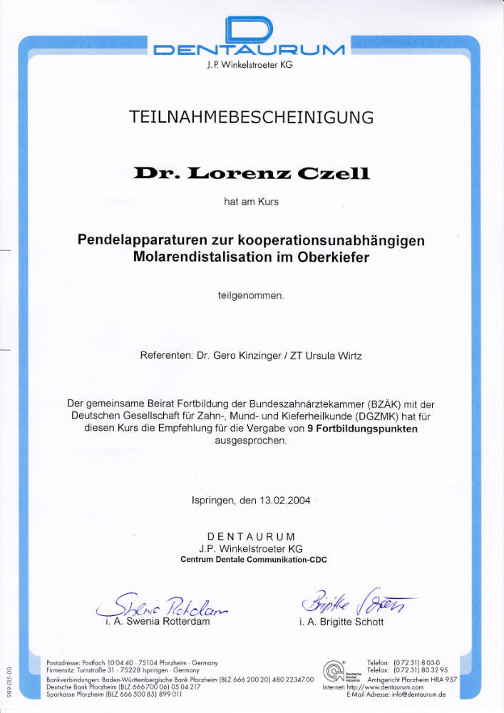 2004 02 13  II G Kinzinger