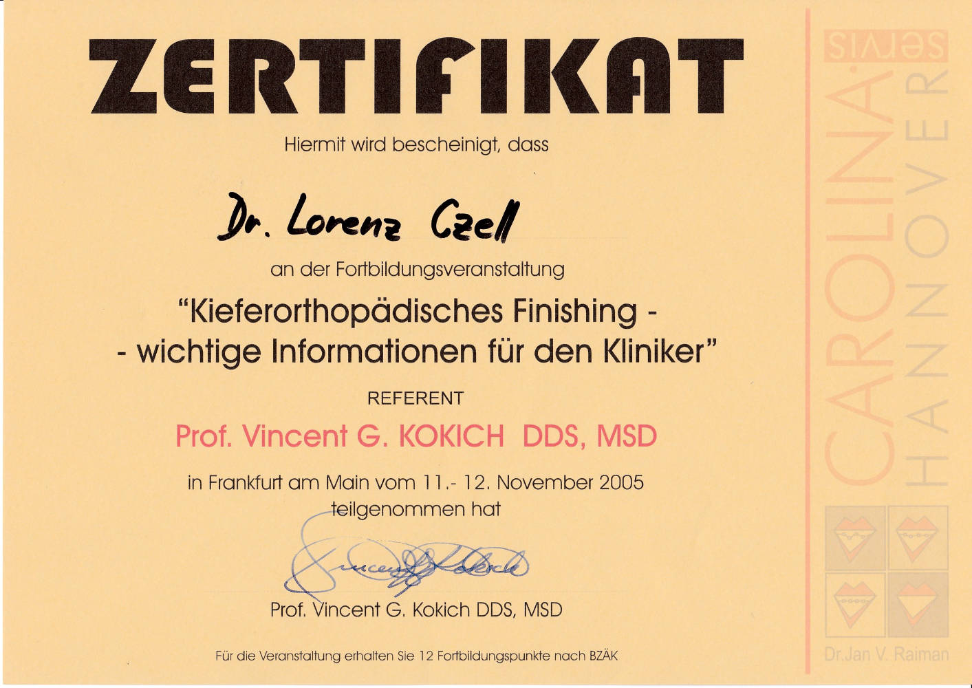 2005 11 11 12  Vincent Kokich