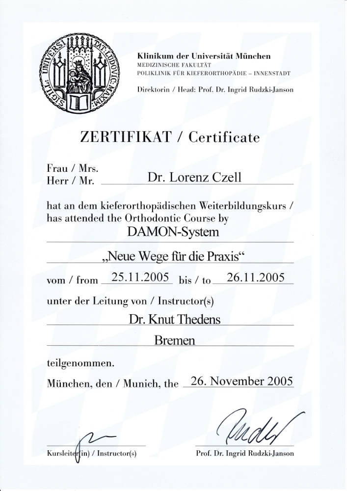 2005 11 25 26  L C K Thedens