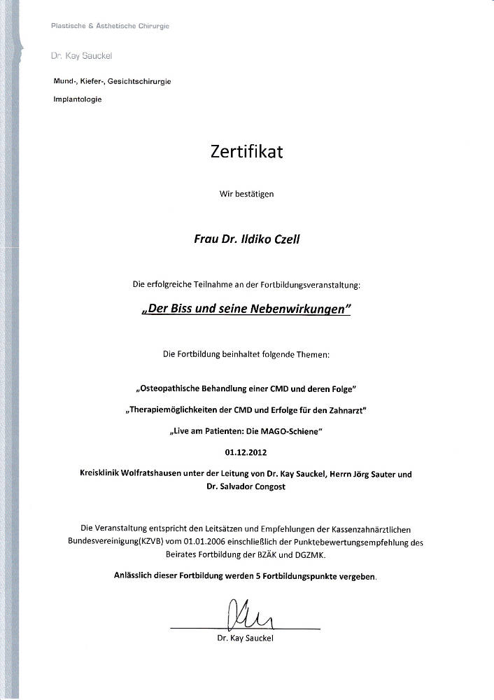 2012 12 01 Der Biss und seine Nebenwirkungen Kay Sauckel IC