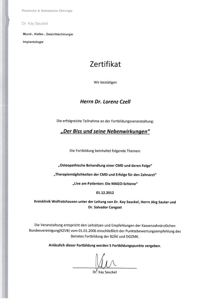 2012 12 01 Der Biss und seine Nebenwirkungen Kay Sauckel LC