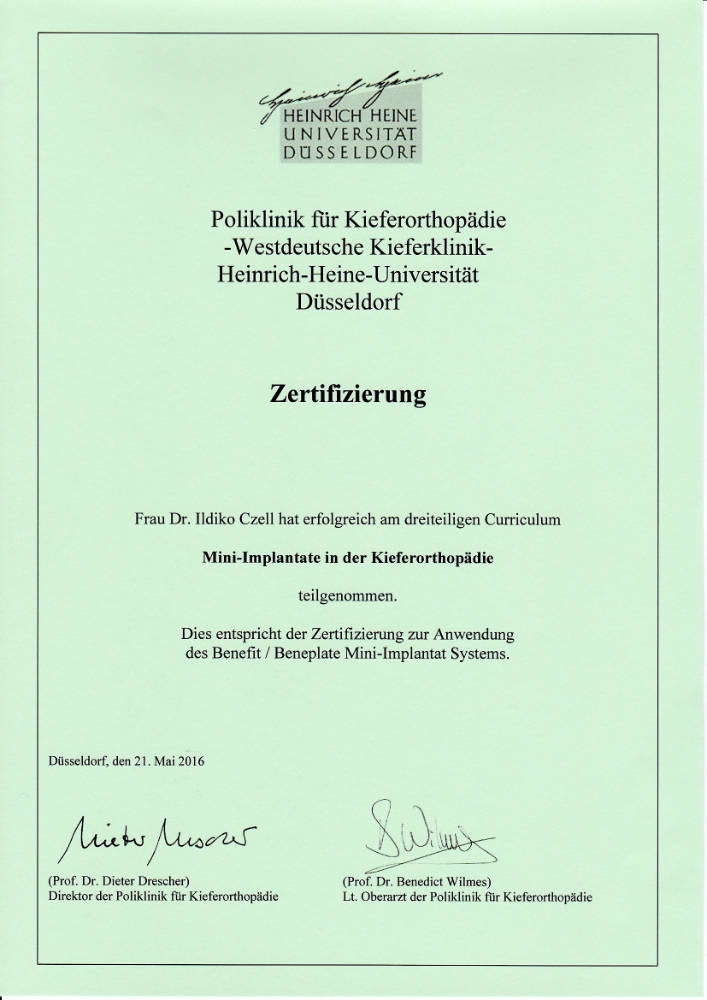 2016 05 21   IC Benefit Zertifizierung D Drescher B Wilmes