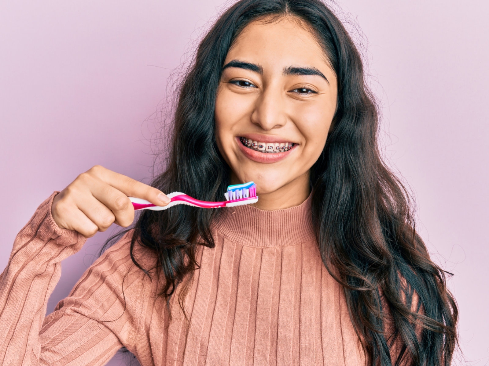 Zahnbürstenwahl bei Zahnspangen